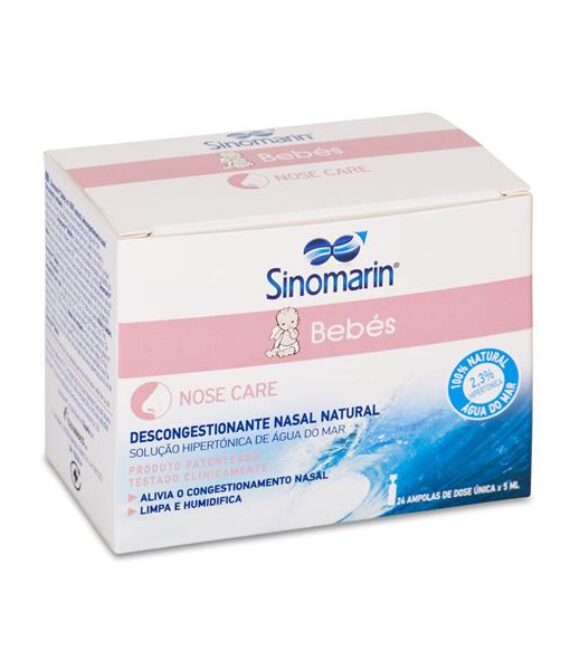 Sinomarin Limpieza Nasal Bebés 24 Viales Monodosis