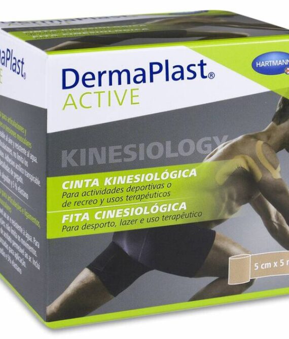 DermaPlast Active Cinta Kinesiológica Beige 5 m 1 Unidad