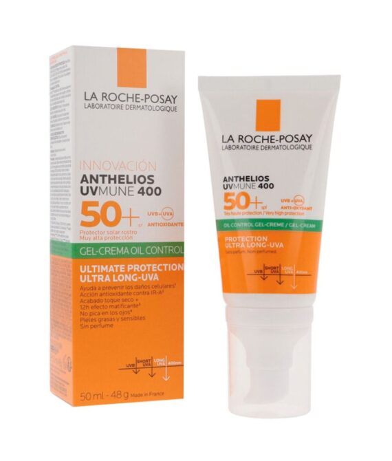 Anthelios Gel Crema Anti-Brillos SPF50+ 50ml