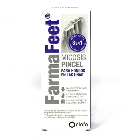 FarmaFeet Micosis pincel 3 en 1 4 ml