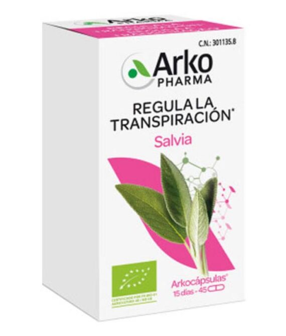 Arkopharma Arkocápsulas Salvia BIO 45 Cápsulas