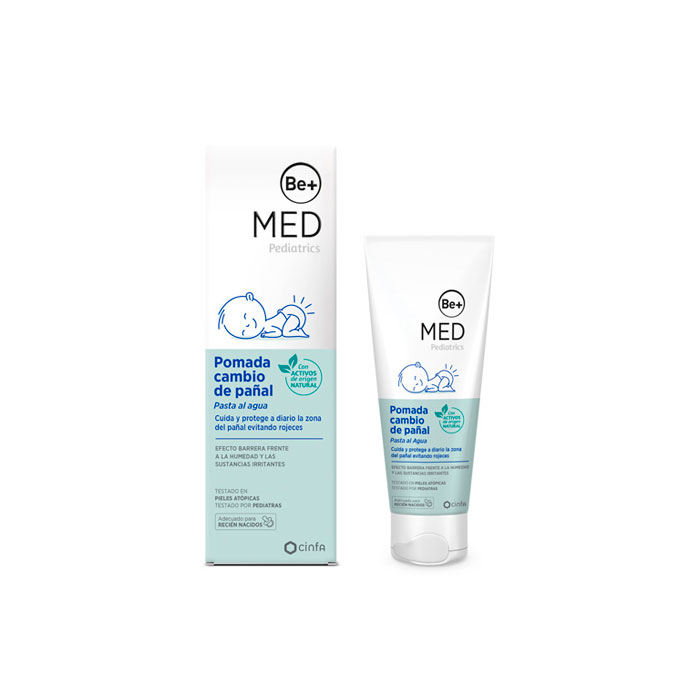 Be+ Med Pediatrics Pomada Cambio de Pañal Pasta al Agua 75ml