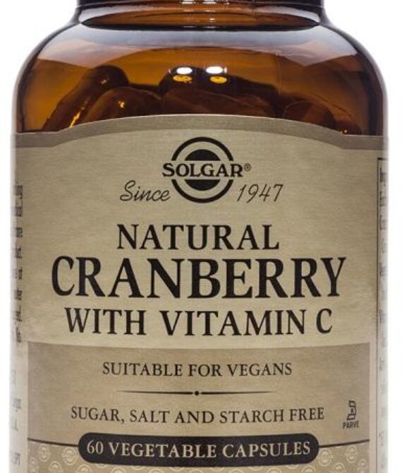Solgar Arandano Rojo Con Vitamina C 60 Cápsulas