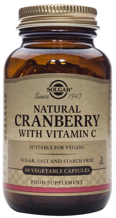 Solgar Arandano Rojo Con Vitamina C 60 Cápsulas