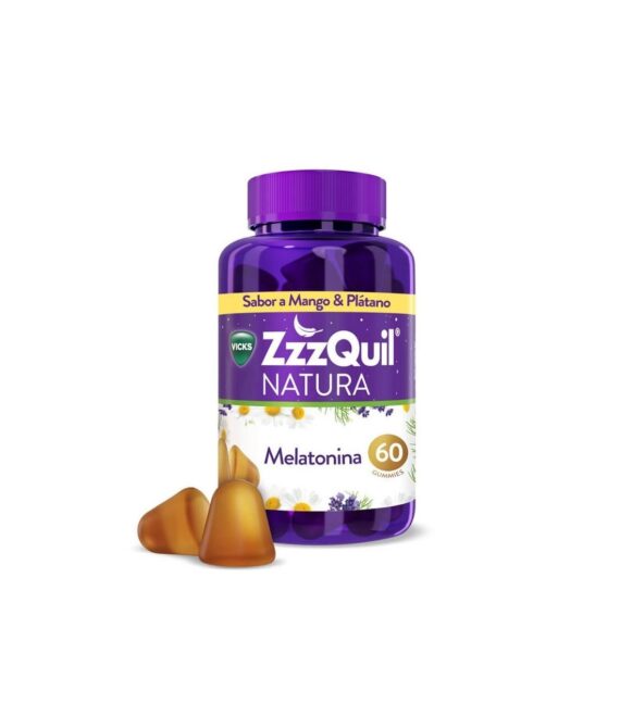 ZzzQuil Natura Sabor Mango y Plátano 30 Gominolas