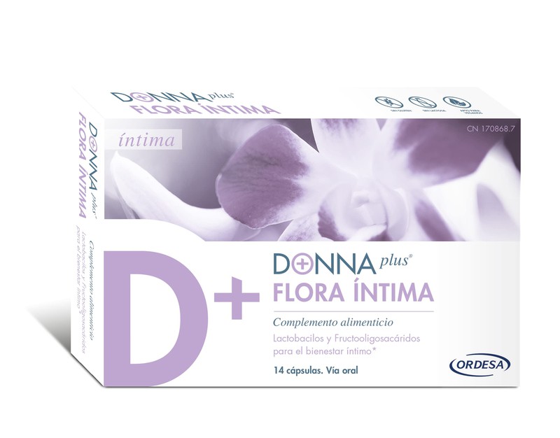DonnaPlus Flora Íntima 14 cápsulas