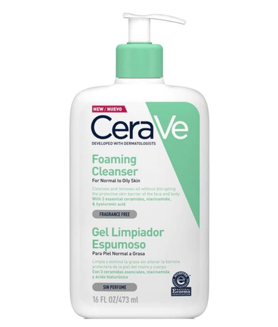 CeraVe Limpiador Espumoso Gel 473ml