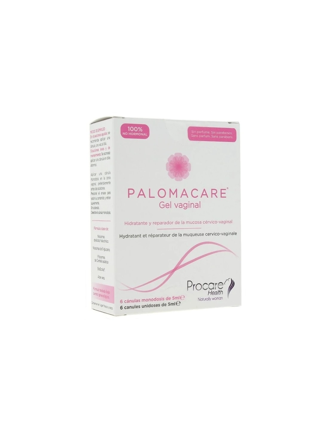 Palomacare Gel Vaginal Monodosis 6 Canulas 5ml
