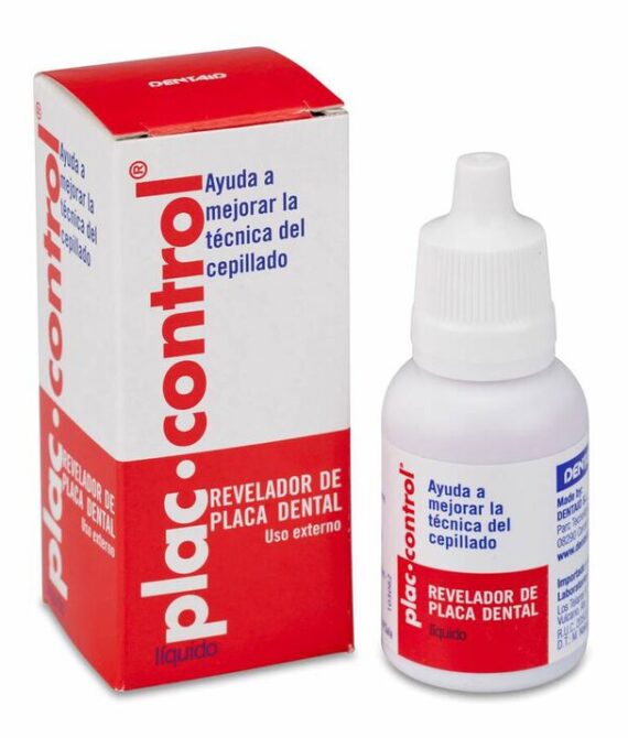 Plac Control Líquido Revelador Placa Dental 15 ml