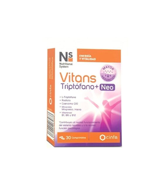 NS Vitans Triptófano Neo 30 Comprimidos