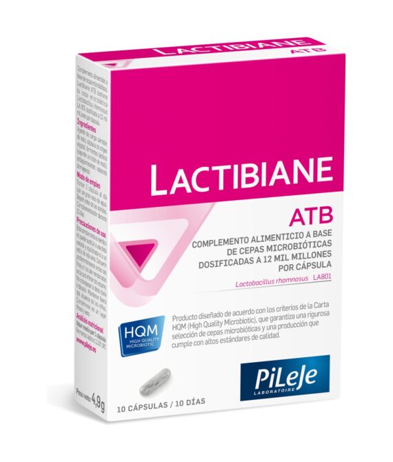 Pileje Lactibiane ATB 10 cápsulas
