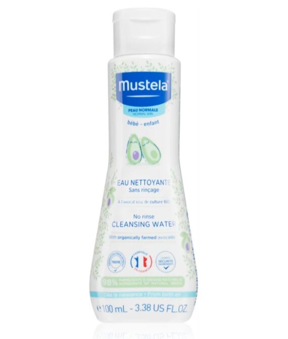 Mustela Agua Limpiadora Sin Aclarado 100ml