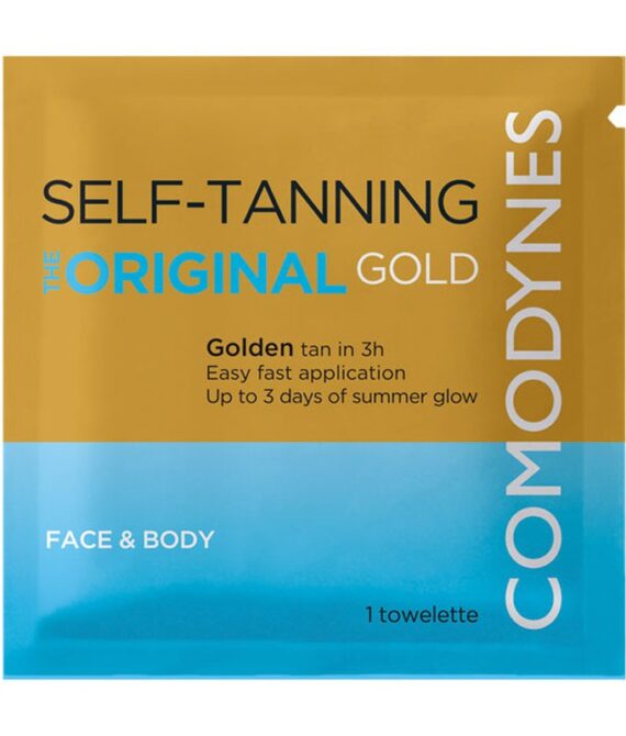 Comodynes Toallitas Autobronceadoras Natural Self-Tanning Gold 8 Unidades