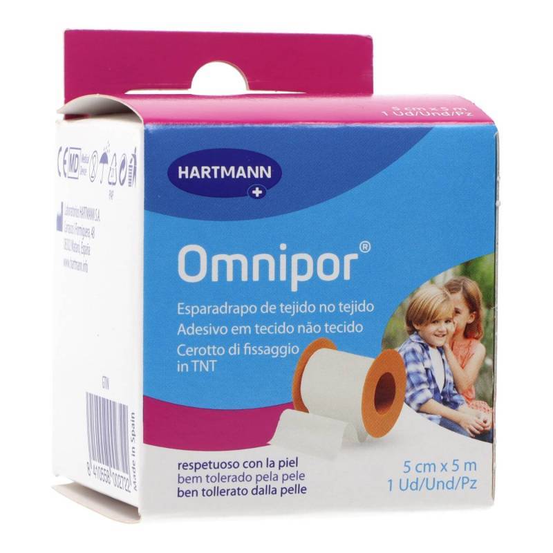 Hartmann Esparadrapo Omnipor Blanco Papel 5m X 5cm