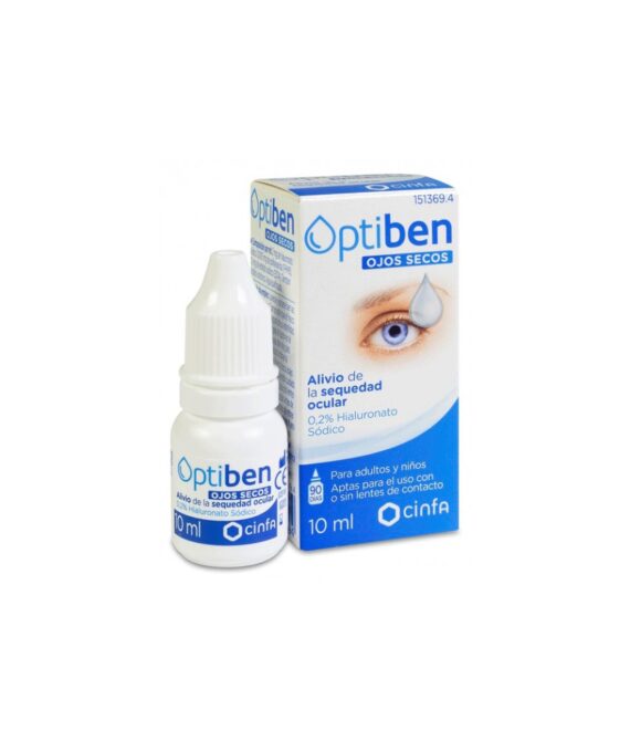 Optiben Ojos Secos Colirio 10ml