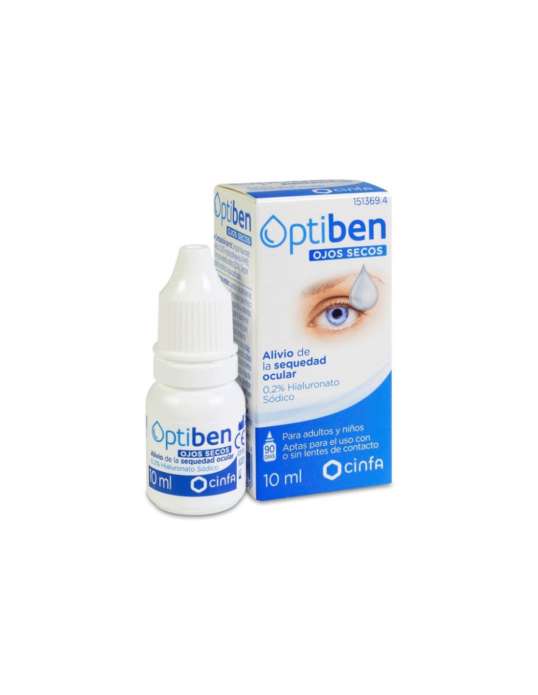 Optiben Ojos Secos Colirio 10ml