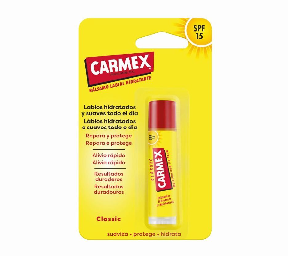 Carmex Bálsamo Labial Hidratante Classic SPF15