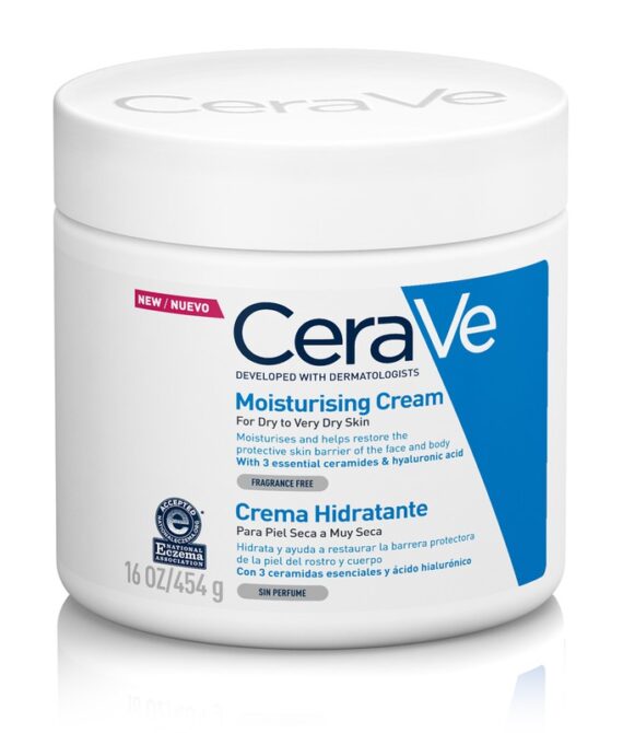 Cerave Crema Hidratante Piel Seca Familiar 454g