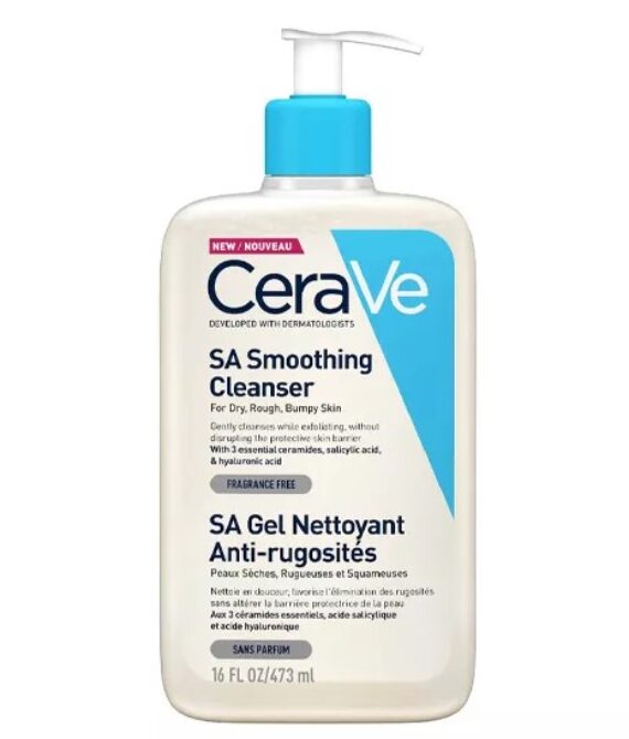 CeraVe SA Gel Limpiador Antiasperezas 473ml